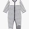 PETIT BATEAU Dors-bien à Rayures En Coton Bio | Noir -Petit Bateau Soldes 4158822