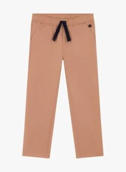 PETIT BATEAU Pantalon Droit En Serge De Coton | Rose