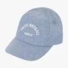 PETIT BATEAU Casquette En Denim Brodée En Coton | Bleu -Petit Bateau Soldes 4158834