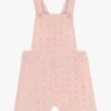 PETIT BATEAU Salopette En Broderie Anglaise En Coton | Rose -Petit Bateau Soldes 4158849