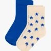 PETIT BATEAU Lot De 2 Paires De Chaussettes En Coton Mélangé | Multicolore -Petit Bateau Soldes 4158859