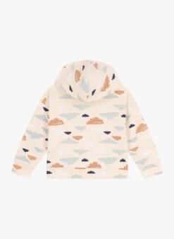 PETIT BATEAU Sweatshirt à Capuche Imprimé Nuages | Multicolore -Petit Bateau Soldes 4158889
