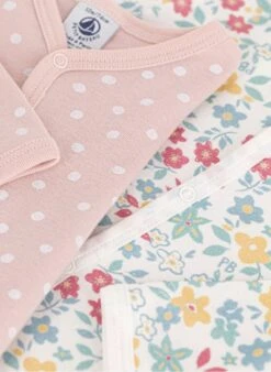 PETIT BATEAU Lot De 2 Dors Bien Fleurs Et Pois En Coton Bio | Multicolore 7 PETIT BATEAU Lot De 2 Dors Bien Fleurs Et Pois En Coton Bio | Multicolore -Petit Bateau Soldes 4158931