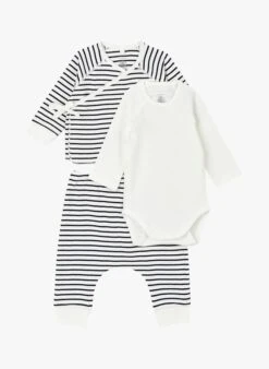 PETIT BATEAU Ensemble De Naissance 3 Pièces En Coton Bio | Noir 7 PETIT BATEAU Ensemble De Naissance 3 Pièces En Coton Bio | Noir -Petit Bateau Soldes 4158936