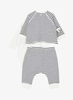 PETIT BATEAU Ensemble De Naissance 3 Pièces En Coton Bio | Noir 8 PETIT BATEAU Ensemble De Naissance 3 Pièces En Coton Bio | Noir -Petit Bateau Soldes 4158937