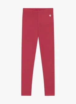 PETIT BATEAU Legging En Coton | Rouge