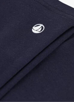 PETIT BATEAU Legging En Coton Strech | Noir -Petit Bateau Soldes 4158959