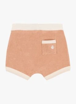 PETIT BATEAU Short à Texture éponge En Coton | Rose -Petit Bateau Soldes 4182177