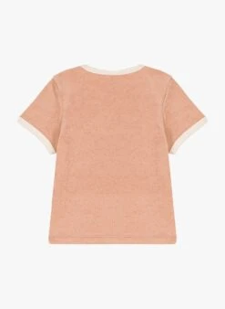 PETIT BATEAU Tee-shirt Col Rond En Coton | Rose -Petit Bateau Soldes 4182180