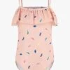 PETIT BATEAU Maillot De Bain Une Pièce Imprimé | Rose -Petit Bateau Soldes 4269975
