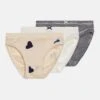 PETIT BATEAU Kids Culottes 3 Pack - Slip - White -Petit Bateau Soldes 46a12129b6344b89ac0cf5514bc59ef3
