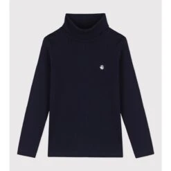 PETIT BATEAU Sous-pull Manches Longues Col Roulé -Petit Bateau Soldes 47229189dc290fc4c18b5b2d0e1d3648