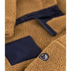 PETIT BATEAU Veste Imitation Fourrure Moutonnée Recyclée -Petit Bateau Soldes 4c603b065e5e01e76b9876d5194e8a2b