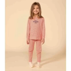 PETIT BATEAU Pyjama 2 Pièces Rayé Manches Longues