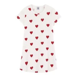 PETIT BATEAU Chemise De Nuit Manches Courtes