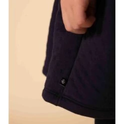 PETIT BATEAU Robe Manches Longues Col Montant Unie -Petit Bateau Soldes 586ae6374b12ee0aef1372782f8c1ebb