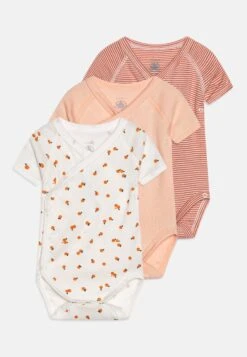 PETIT BATEAU Naiss Variann Unisex 3 Pack - Body - Multi-Coloured