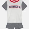 PETIT BATEAU Pyjacourt Unisex - Pyjama - Smoking/Marshmallow -Petit Bateau Soldes 653e31c4b9424b3699887252c77846c1