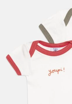 PETIT BATEAU Unisex 5 Pack - Body - White -Petit Bateau Soldes 6b8a573e5aeb49a296a54407104577a0