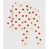 PETIT BATEAU Pyjama 2 Pièces Imprimé Cœurs -Petit Bateau Soldes 6caf7366ed31fbab41c55ae83359a9f7 1