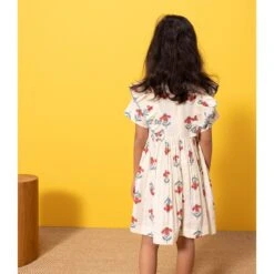 PETIT BATEAU Robe Manches Courtes Et Volants, Imprimé Fleurs -Petit Bateau Soldes 6fcec5c136440a5f94a62c1ce69e8f86