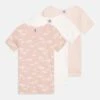 PETIT BATEAU Tee 3 Pack - T-Shirt Imprimé - White -Petit Bateau Soldes 72494d56441a4cc895321e72c049b8b5