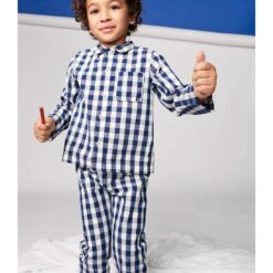 PETIT BATEAU Pyjama 2 Pièces à Carreaux -Petit Bateau Soldes 72eafb0a86c1527c8703d5cf99dbb456