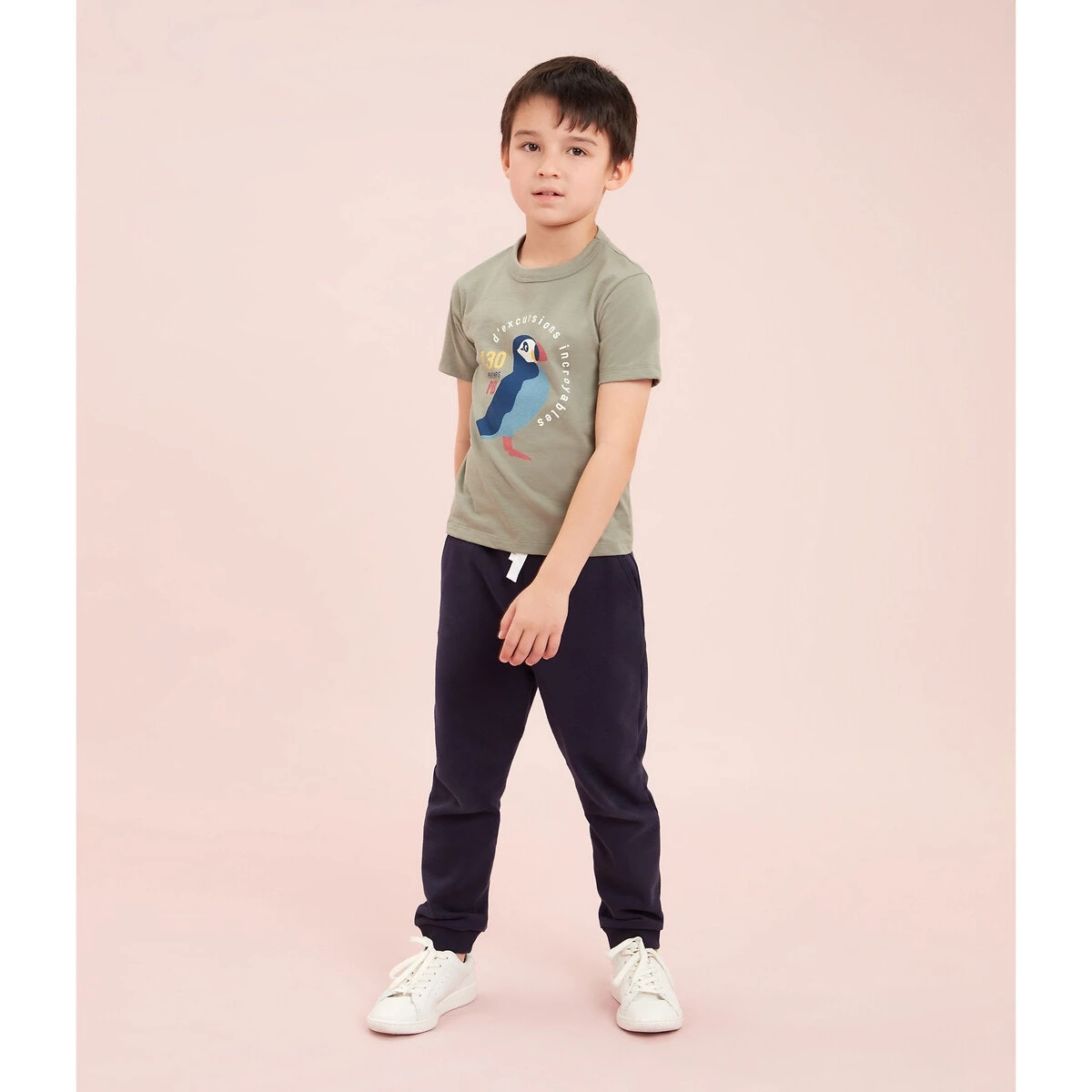 PETIT BATEAU T-shirt Manches Courtes, Motif Oiseau 3 PETIT BATEAU T-shirt Manches Courtes, Motif Oiseau