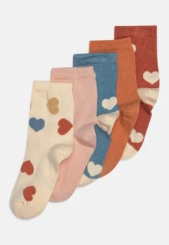 PETIT BATEAU Kids Chaussette Unisex 5 Pack - Chaussettes - White/Blue