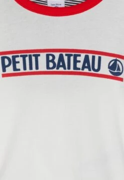 PETIT BATEAU Pyjacourt Unisex - Pyjama - Smoking/Marshmallow -Petit Bateau Soldes 86b5ea8185ef498185721742b6862be4