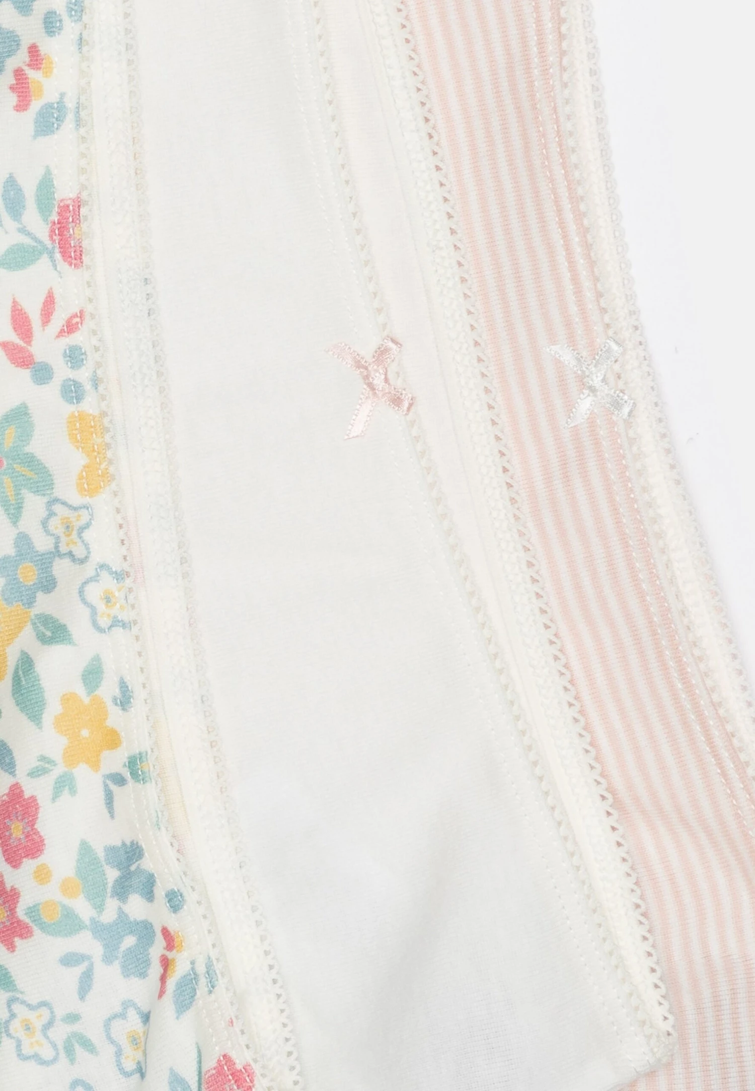 PETIT BATEAU 3 Pack - Shorty - White 6 PETIT BATEAU 3 Pack - Shorty - White – Image 4