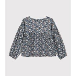 PETIT BATEAU Blouse évasée Imprimée -Petit Bateau Soldes 9fca68443a39a6054de32c233ee326ab