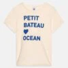 PETIT BATEAU Tee - T-Shirt Imprimé - Avalanche/Perse