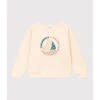 PETIT BATEAU Sweat Col Rond Molletonné -Petit Bateau Soldes a896fd7519588a8930186e69b63d742f