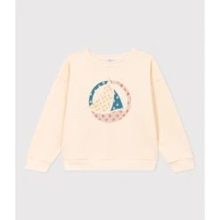 PETIT BATEAU Sweat Col Rond Molletonné