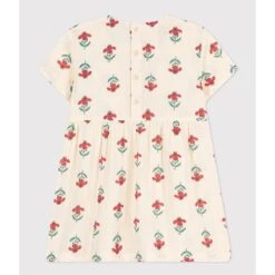 PETIT BATEAU Robe Manches Courtes Et Volants, Imprimé Fleurs -Petit Bateau Soldes aa2f4a88a576ec84e30fa866e1835409
