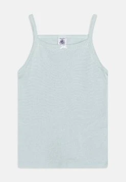 PETIT BATEAU Chemises Bretelles 3 Pack - Caraco - White/Light Pink/Light Blue -Petit Bateau Soldes ad4583156aed4e4884063408571474aa