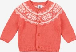 PETIT BATEAU Sweats Et Mailles Cardigan Enfants Corail