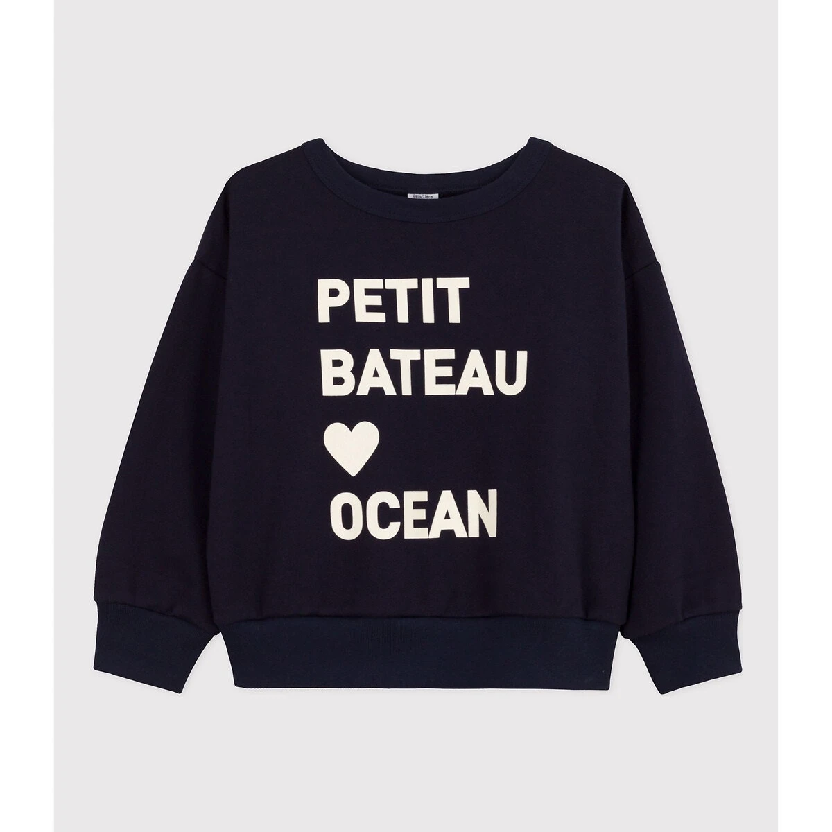 PETIT BATEAU Sweat Col Rond En Coton 5 PETIT BATEAU Sweat Col Rond En Coton – Image 3