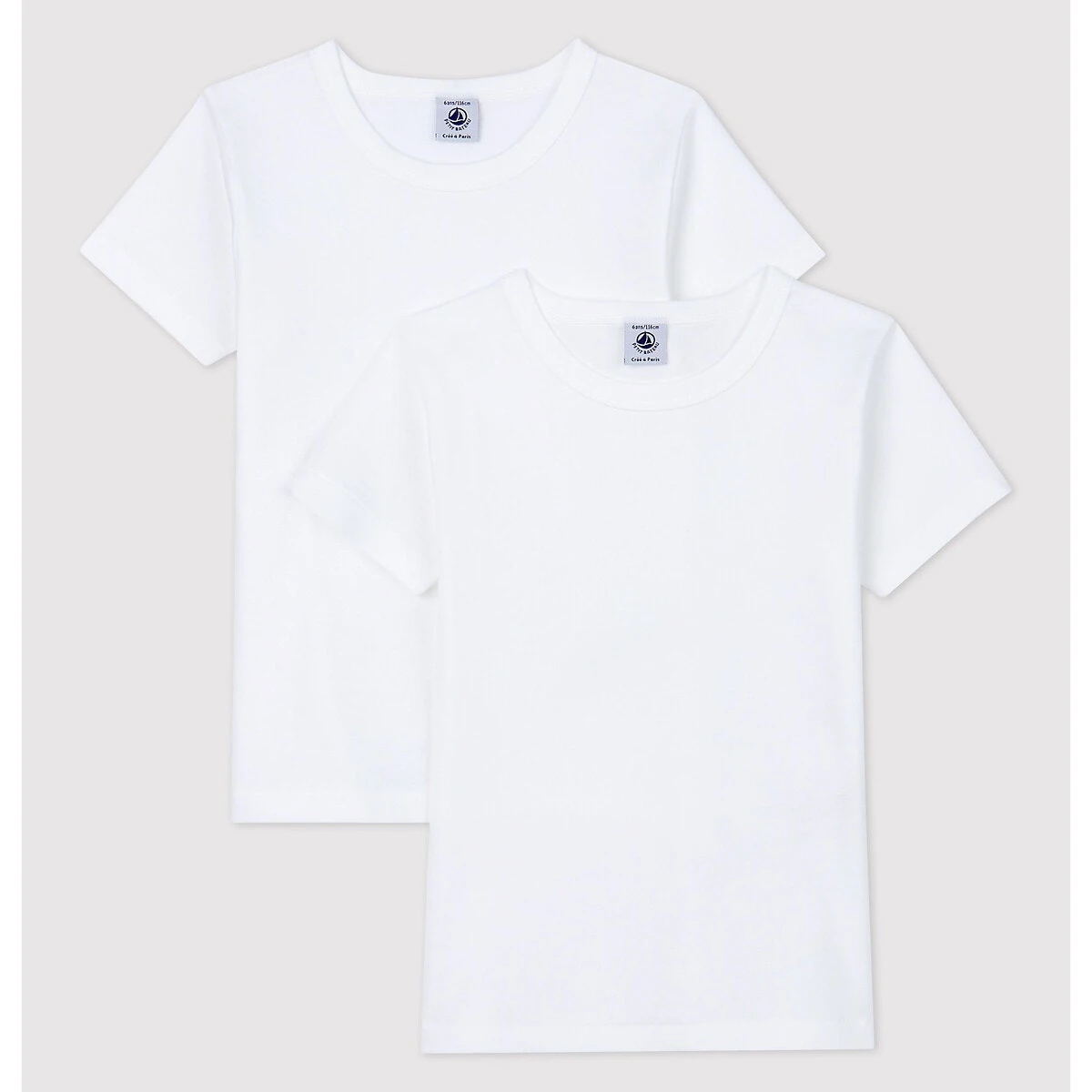 PETIT BATEAU Lot De 2 Maillot De Corps 6 PETIT BATEAU Lot De 2 Maillot De Corps – Image 4