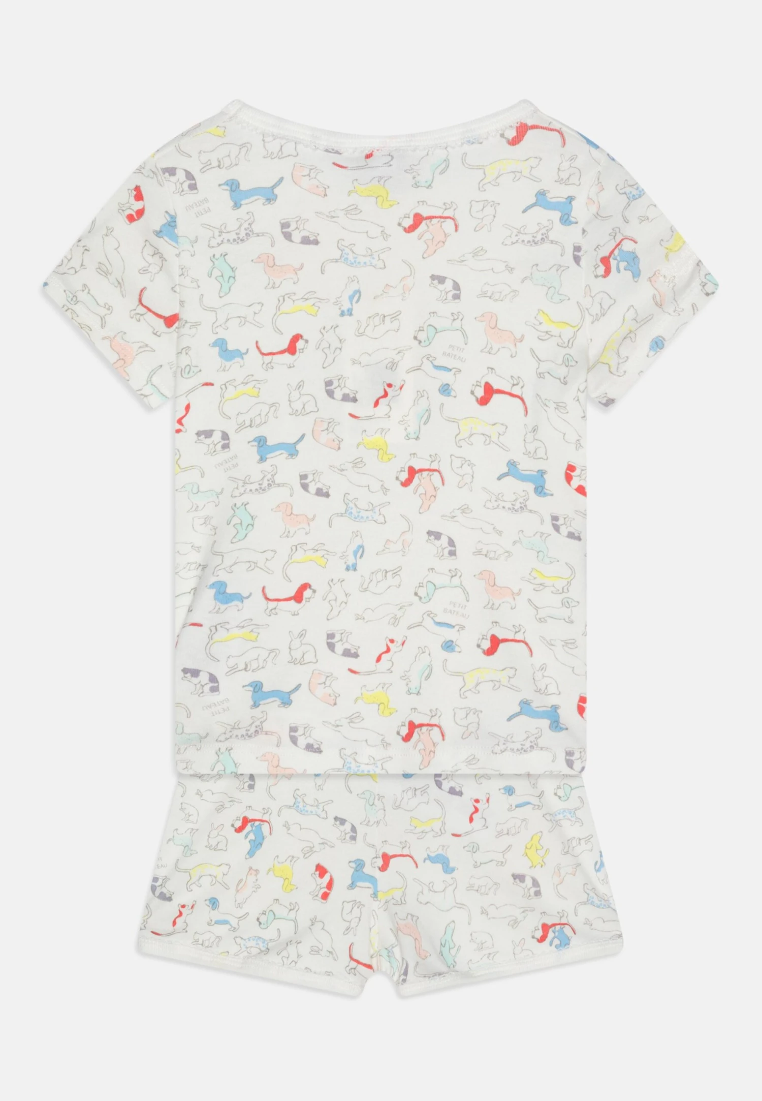 PETIT BATEAU Pyjacourts 2 Pack - Pyjama - White 4 PETIT BATEAU Pyjacourts 2 Pack - Pyjama - White – Image 2