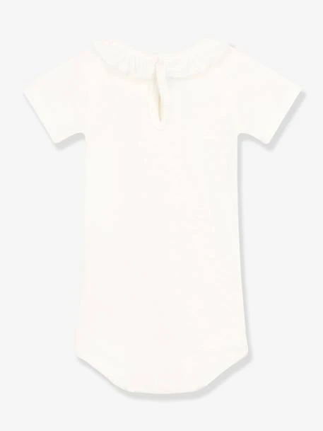 Body Manches Courtes à Collerette PETIT BATEAU 3 Body Manches Courtes à Collerette PETIT BATEAU