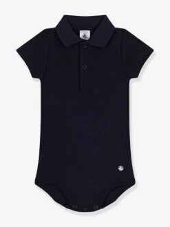 Body Manches Courtes Ouverture Polo PETIT BATEAU