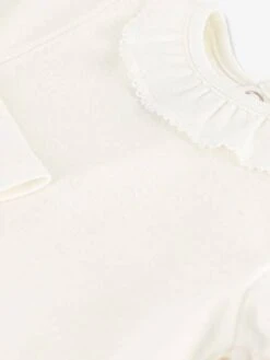 Body Manches Longues à Collerette En Coton Bio PETIT BATEAU -Petit Bateau Soldes body manches longues a collerette en coton bio petit bateau 2