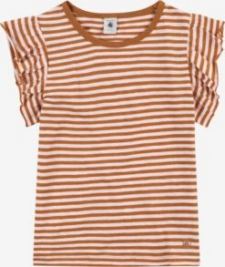 PETIT BATEAU T-Shirts T-Shirt Enfants Marron