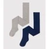 PETIT BATEAU Lot De 2 Paires De Collants En Coton -Petit Bateau Soldes c0c292a5ee8c7031b5e8fa0b945a6879 1