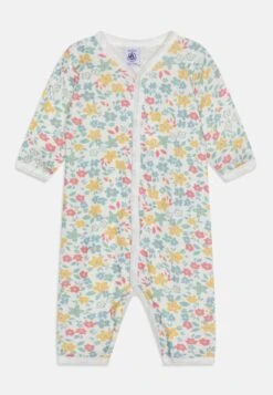PETIT BATEAU Dors Bien Sans Piedsmar Unisex - Pyjama - Marshmallow/Multi-Coloured