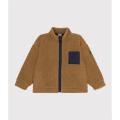 PETIT BATEAU Veste Imitation Fourrure Moutonnée Recyclée