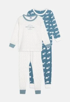 PETIT BATEAU Unisex 2 Pack - Pyjama - White