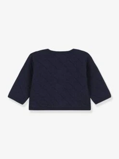 Cardigan Bébé En Tubique Matelassé - PETIT BATEAU -Petit Bateau Soldes cardigan bebe en tubique matelasse petit bateau 3